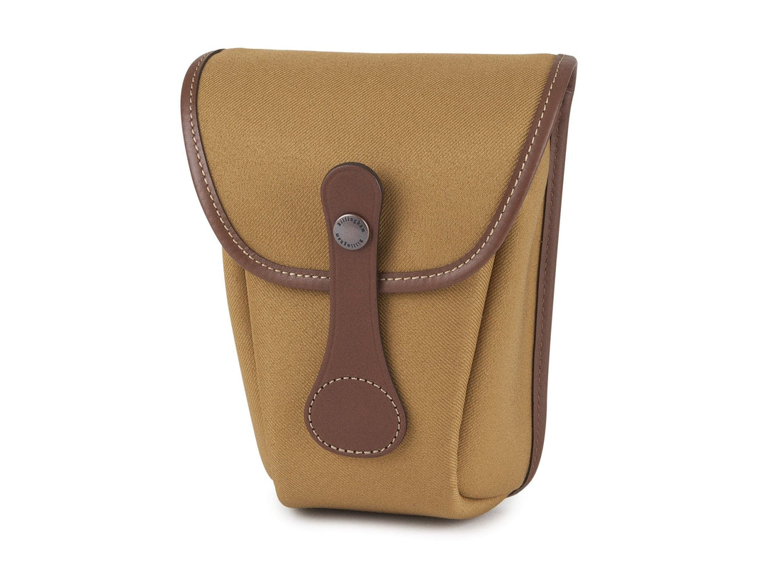 Billingham AVEA 8 End Pocket Pouch - Khaki FibreNyte / Tan Leather-Camera Bag Pockets-Kudos Cameras
