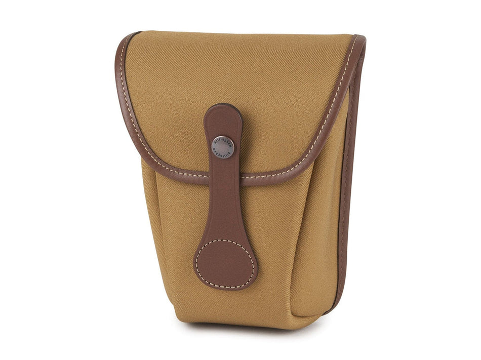 Billingham AVEA 8 End Pocket Pouch - Khaki FibreNyte / Tan Leather-Camera Bag Pockets-Billingham