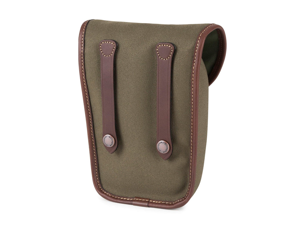 Billingham AVEA 8 End Pocket Pouch - Sage FibreNyte / Chocolate Leather-Camera Bag Pockets-Kudos Cameras