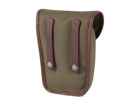 Billingham AVEA 8 End Pocket Pouch - Sage FibreNyte / Chocolate Leather-Camera Bag Pockets-Kudos Cameras