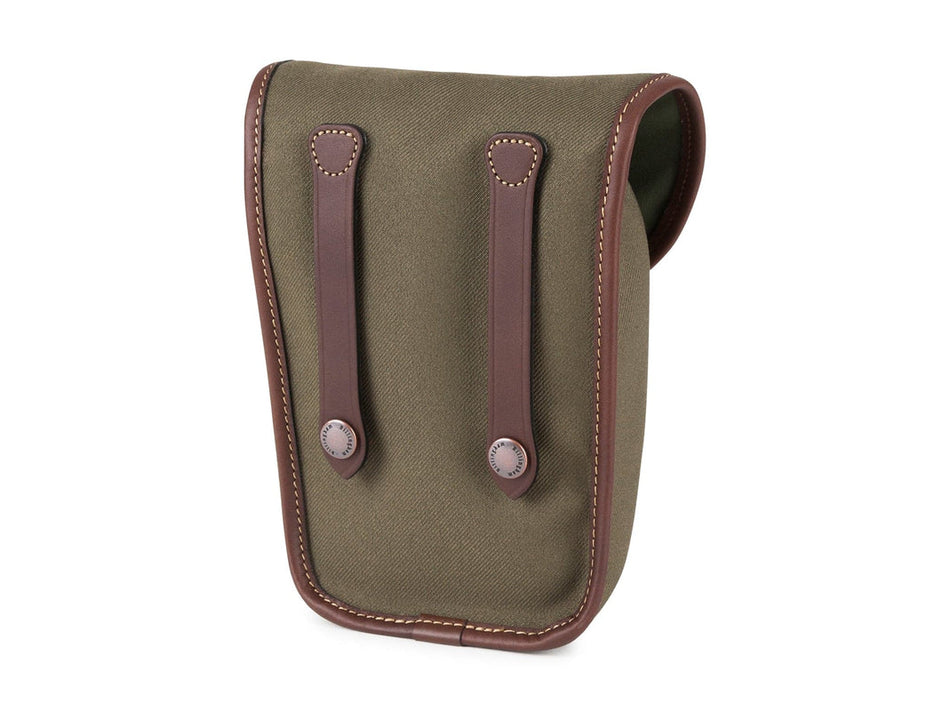 Billingham AVEA 8 End Pocket Pouch - Sage FibreNyte / Chocolate Leather-Camera Bag Pockets-Kudos Cameras