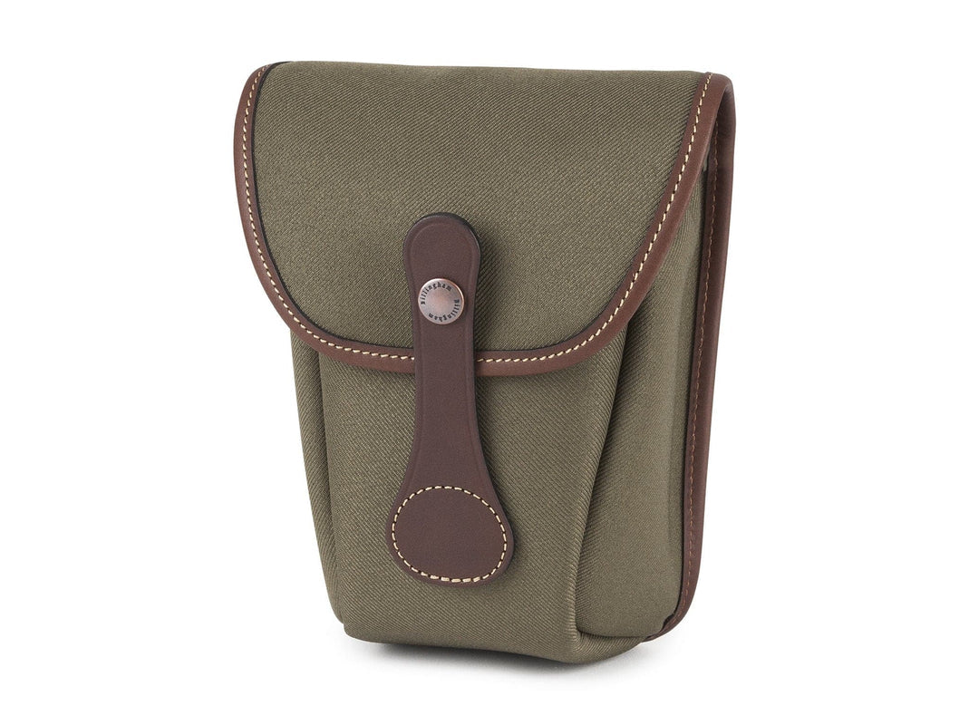 Billingham AVEA 8 End Pocket Pouch - Sage FibreNyte / Chocolate Leather-Camera Bag Pockets-Kudos Cameras
