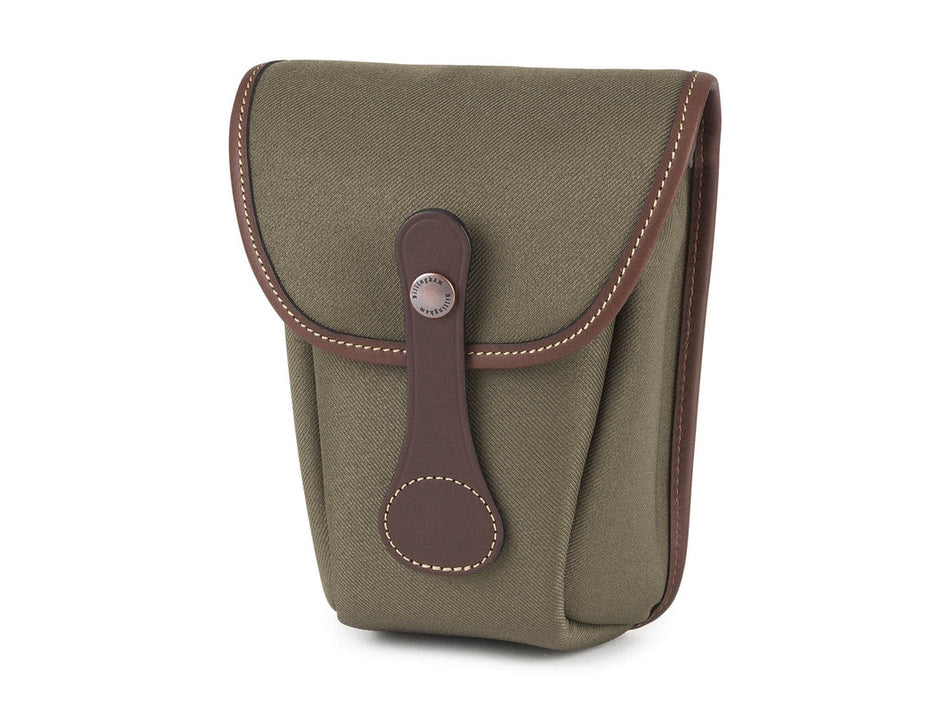 Billingham AVEA 8 End Pocket Pouch - Sage FibreNyte / Chocolate Leather-Camera Bag Pockets-Billingham