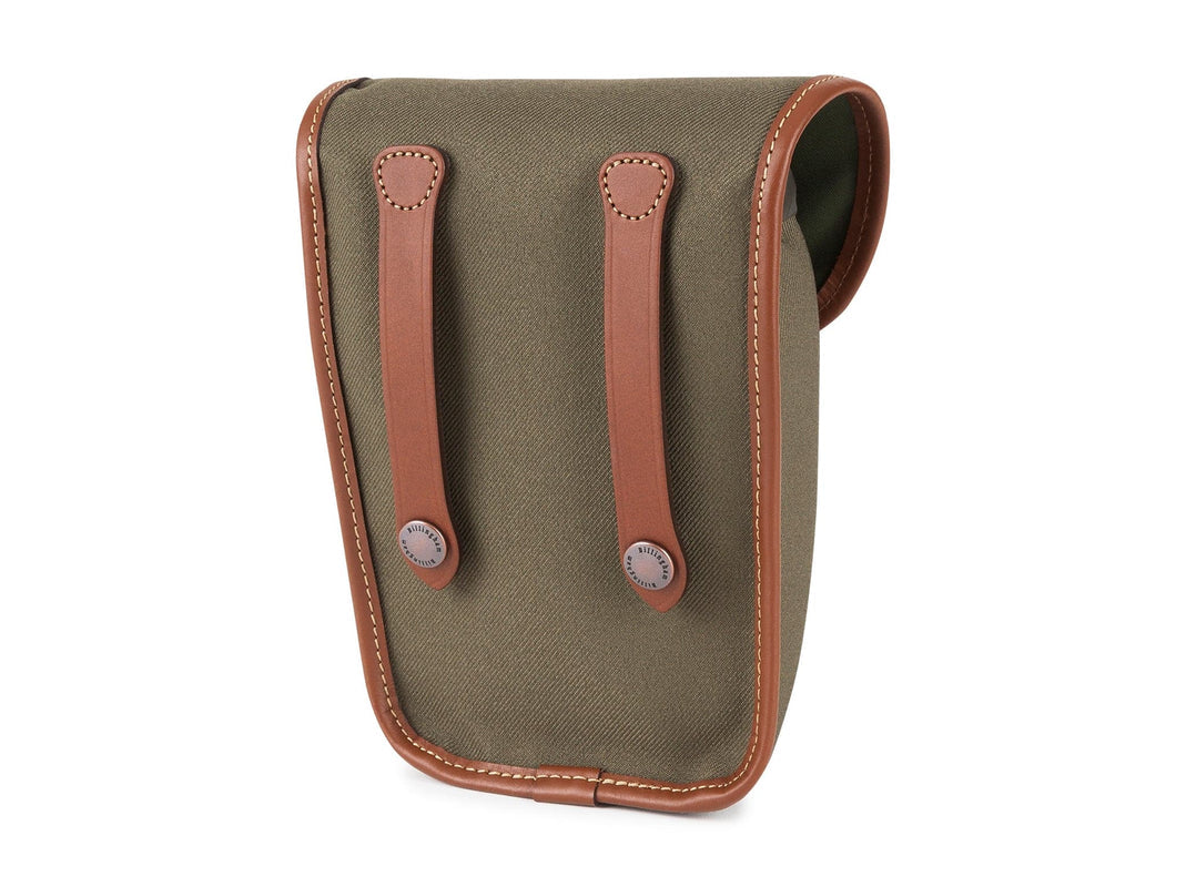 Billingham AVEA 8 End Pocket Pouch - Sage FibreNyte / Tan Leather-Camera Bag Pockets-Billingham
