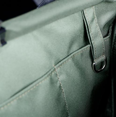 Billingham Best Boy Tote Bag - Sage FibreNyte / Black Leather-Totes Bags-Billingham