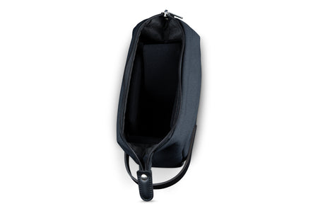 Billingham Capsule 1 Camera Pouch - Black FibreNyte / Black Leather-Camera Pouches-Kudos Cameras