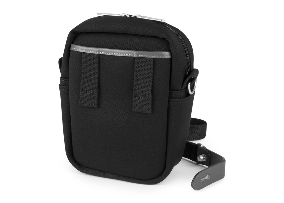 Billingham Compact Stowaway - Black FibreNyte / Red Leather-Camera Bags-Kudos Cameras