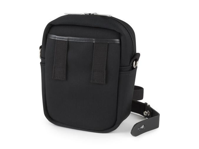 Billingham Compact Stowaway Camera Bag - Black Canvas / Black Leather-Camera Bags-Billingham
