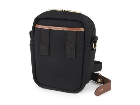 Billingham Compact Stowaway Camera Bag - Black Canvas / Tan Leather-Camera Bags-Billingham