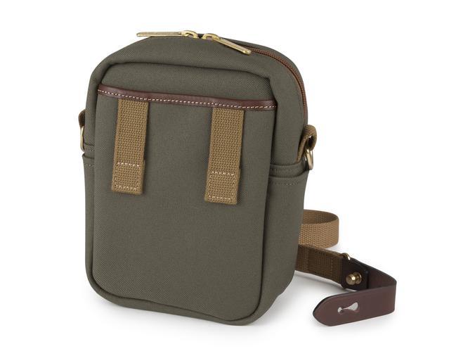 Billingham Compact Stowaway Camera Bag - Sage FibreNyte / Chocolate Leather-Camera Bags-Billingham