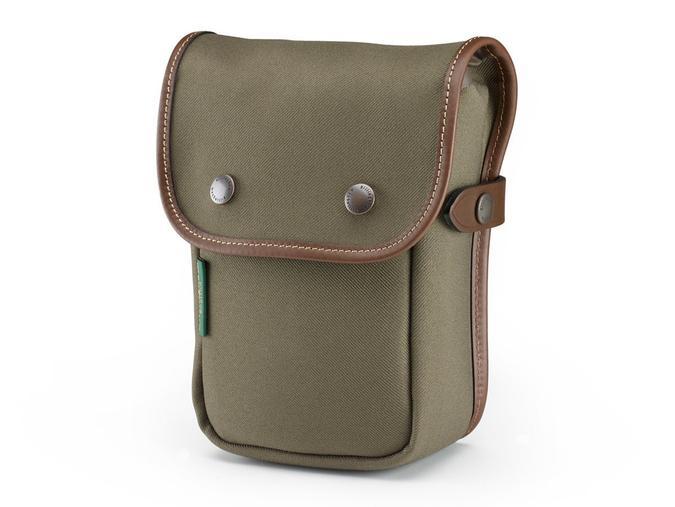 Billingham Delta Pocket - Sage FibreNyte / Chocolate Leather-Camera Bag Pockets-Billingham