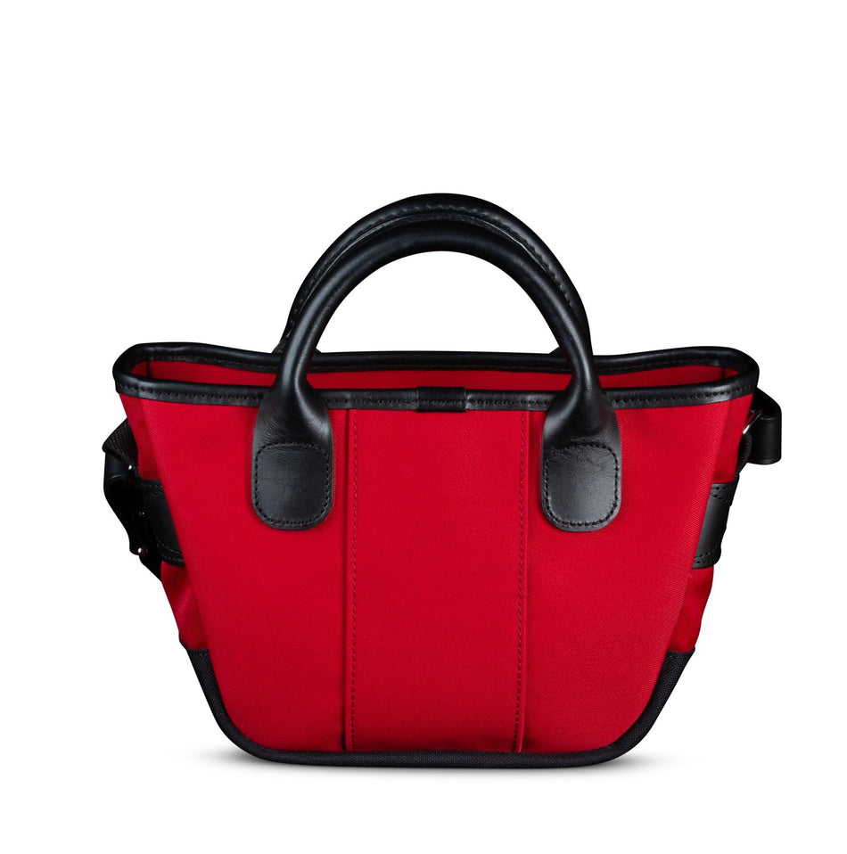 Billingham Dolly Grip Handbag - Burgundy Canvas / Black Leather-Totes Bags-Kudos Cameras