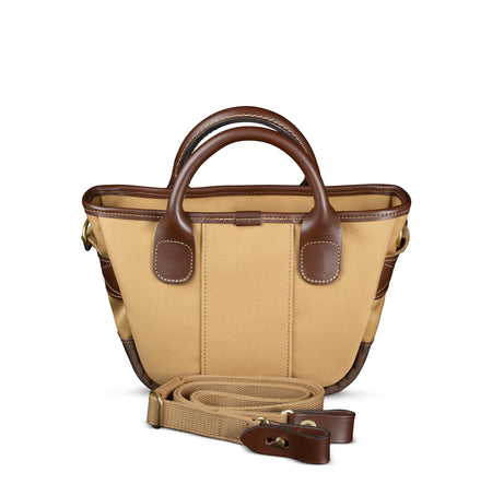 Billingham Dolly Grip Handbag - Khaki Canvas / Chocolate Leather-Totes Bags-Kudos Cameras