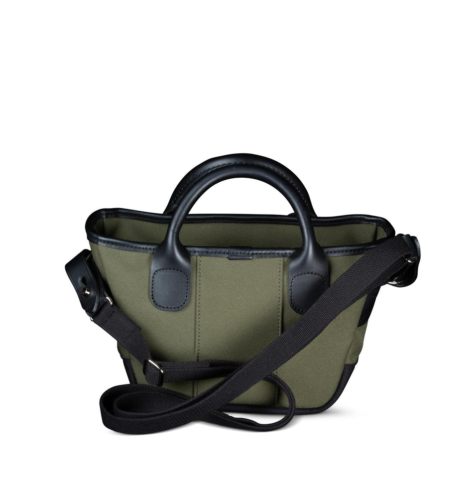 Billingham Dolly Grip Handbag - Sage FibreNyte / Black Leather-Totes Bags-Kudos Cameras
