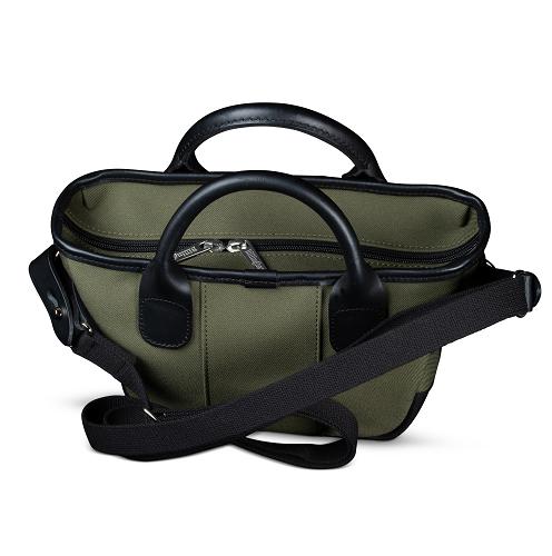 Billingham Dolly Grip Handbag - Sage FibreNyte / Black Leather-Totes Bags-Kudos Cameras