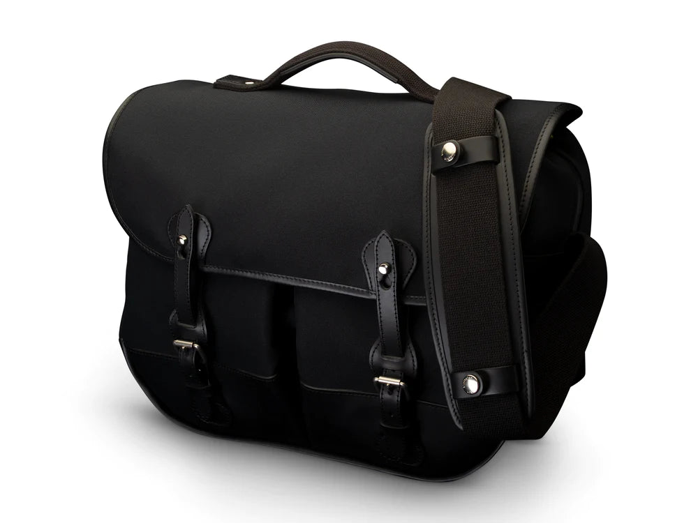 Billingham Eventer MKII Camera Bag - Black FibreNyte / Black Leather-Camera Bags-Kudos Cameras