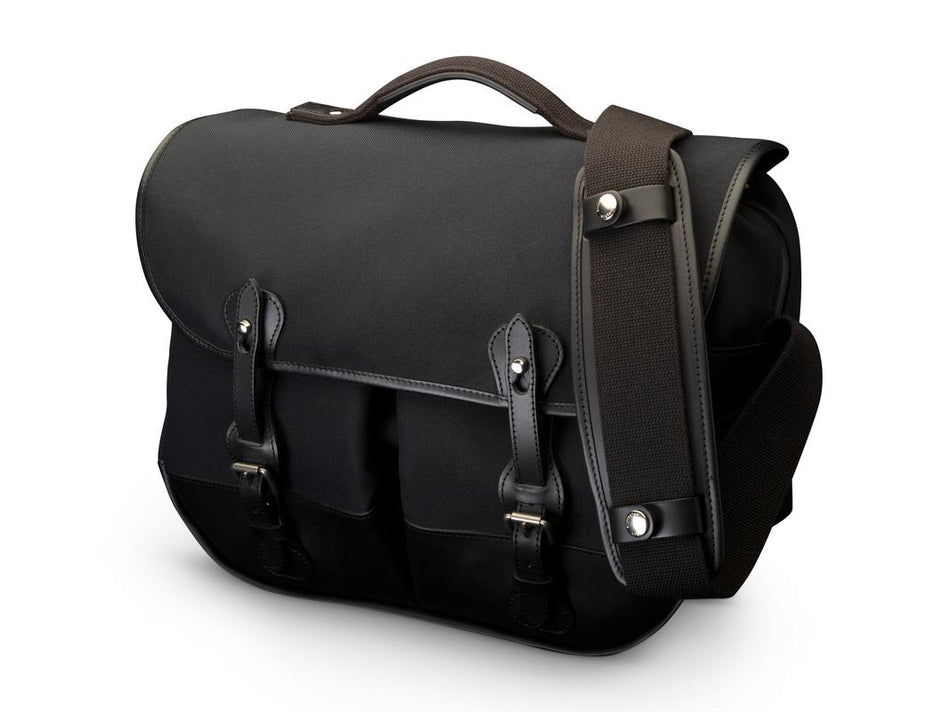 Billingham Eventer MKII Camera Bag - Black FibreNyte / Black Leather-Camera Bags-Billingham