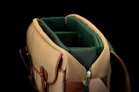 Billingham Eventer MKII Camera Bag - Khaki Canvas / Tan Leather-Camera Bags-Kudos Cameras