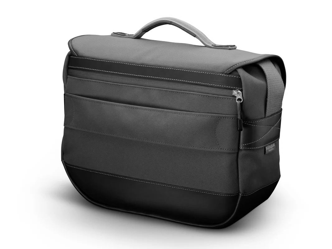 Billingham Eventer MKII Camera Bag - Sage FibreNyte / Black Leather-Camera Bags-Kudos Cameras