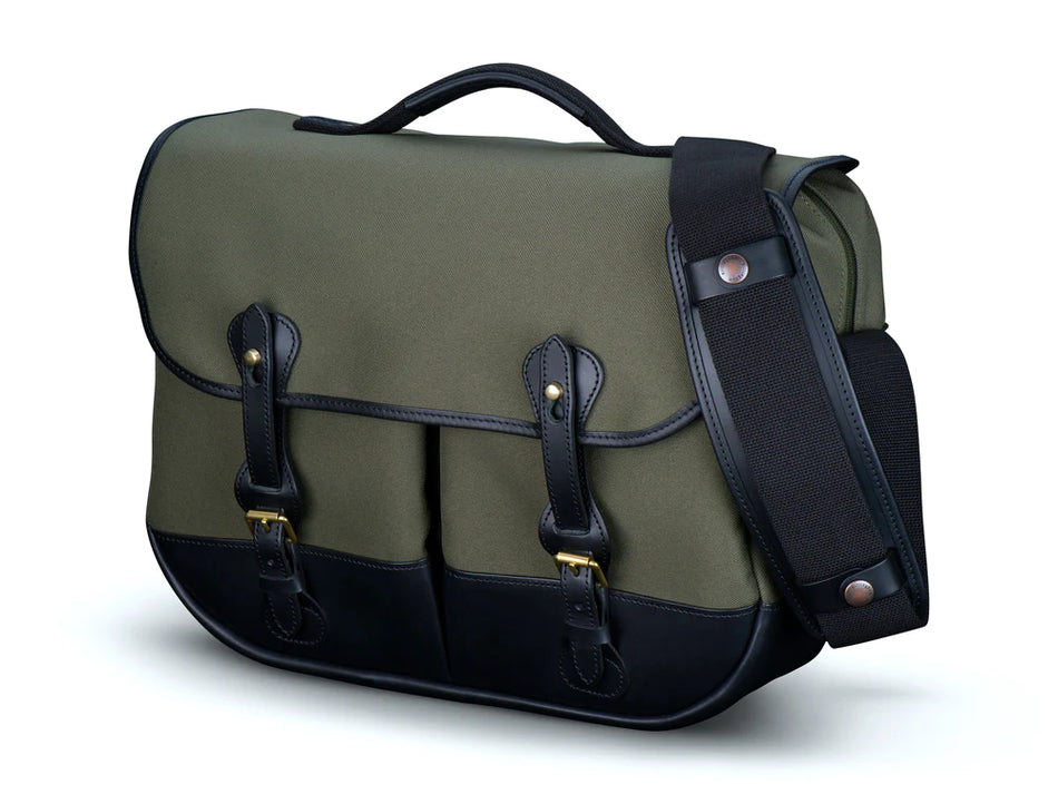 Billingham Eventer MKII Camera Bag - Sage FibreNyte / Black Leather-Camera Bags-Kudos Cameras