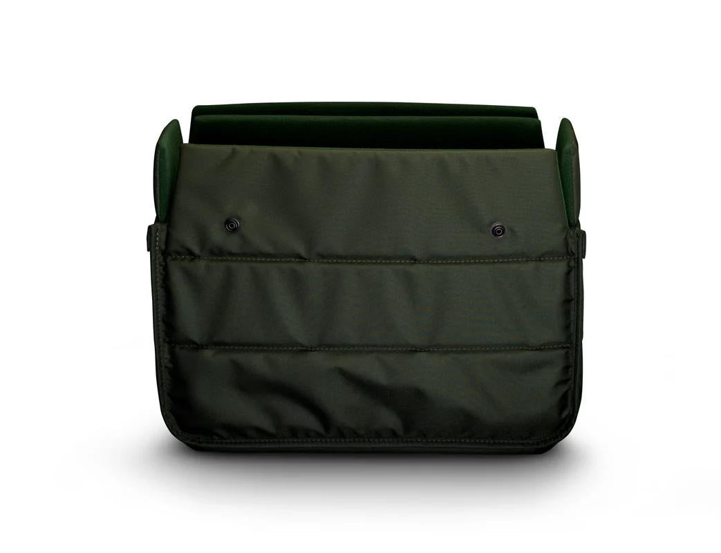 Billingham Eventer MKII Camera Bag - Sage FibreNyte / Black Leather-Camera Bags-Billingham