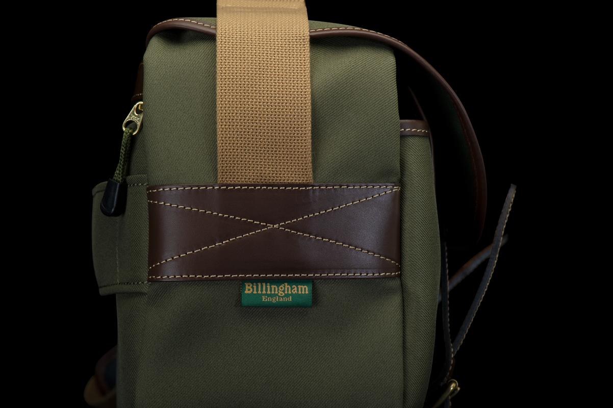 Billingham Eventer MKII Camera Bag - Sage FibreNyte / Chocalate Leather-Camera Bags-Billingham
