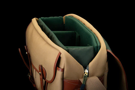Billingham Eventer MKII Camera Bag - Sage FibreNyte / Chocalate Leather-Camera Bags-Billingham
