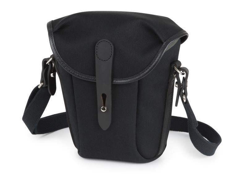 Billingham Galbin Binocular Case Size 10 - Black FibreNyte / Black Leather-Binocular Cases-Kudos Cameras