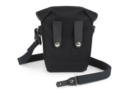 Billingham Galbin Binocular Case Size 10 - Black FibreNyte / Black Leather-Binocular Cases-Billingham