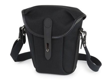 Billingham Galbin Binocular Case Size 10 - Black FibreNyte / Black Leather-Binocular Cases-Billingham