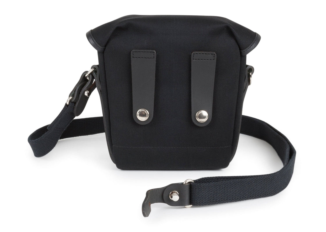 Billingham Galbin Binocular Case Size 8 - Black FibreNyte / Black Leather-Binocular Cases-Kudos Cameras