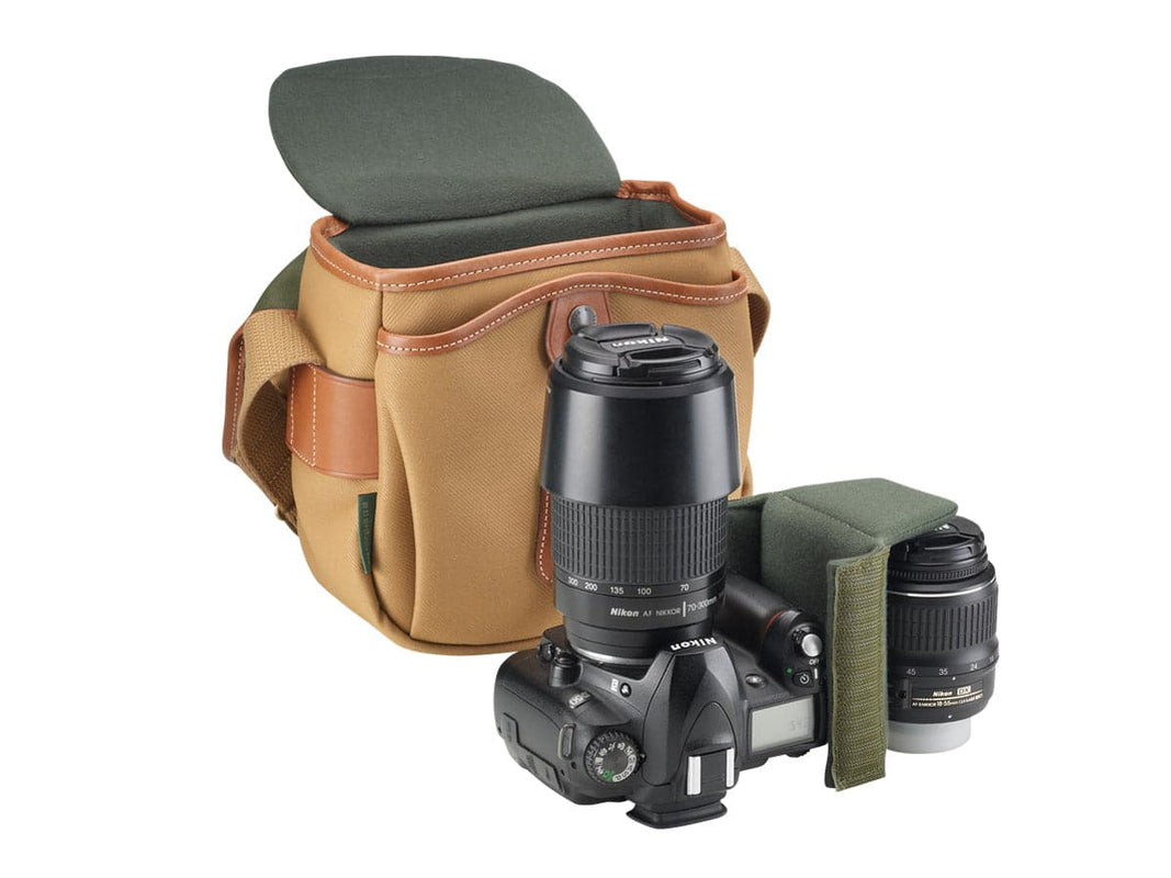 Billingham Hadley Digital Camera Bag - Khaki Canvas / Tan Leather-Camera Bags-Kudos Cameras