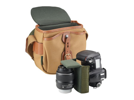 Billingham Hadley Digital Camera Bag - Khaki Canvas / Tan Leather-Camera Bags-Kudos Cameras