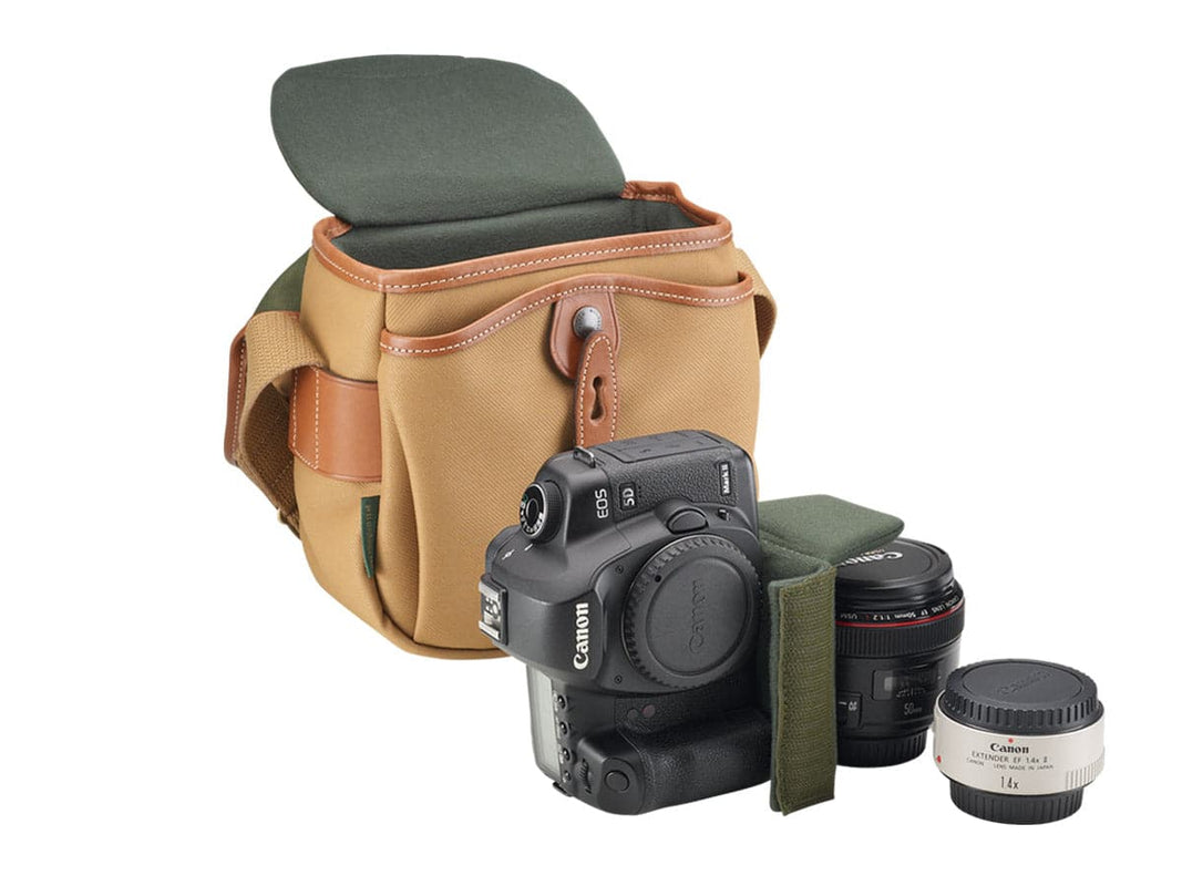 Billingham Hadley Digital Camera Bag - Khaki Canvas / Tan Leather-Camera Bags-Kudos Cameras