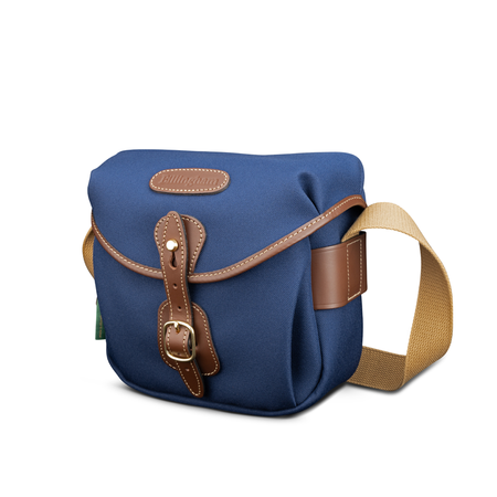 Billingham Hadley Digital Camera Bag - Navy FibreNyte / Chocolate Leather-Camera Bags-Billingham