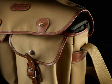 Billingham Hadley Large Camera Bag - Khaki Canvas / Tan Leather-Camera Bags-Kudos Cameras