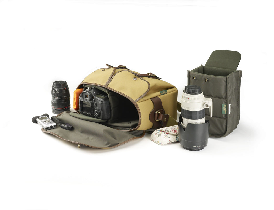 Billingham Hadley One Camera Bag - Khaki Canvas / Tan Leather-Camera Bags-Kudos Cameras