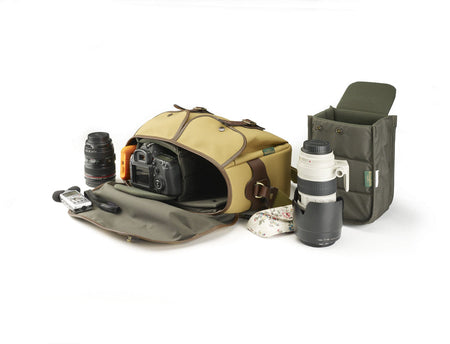 Billingham Hadley One Camera Bag - Khaki Canvas / Tan Leather-Camera Bags-Kudos Cameras