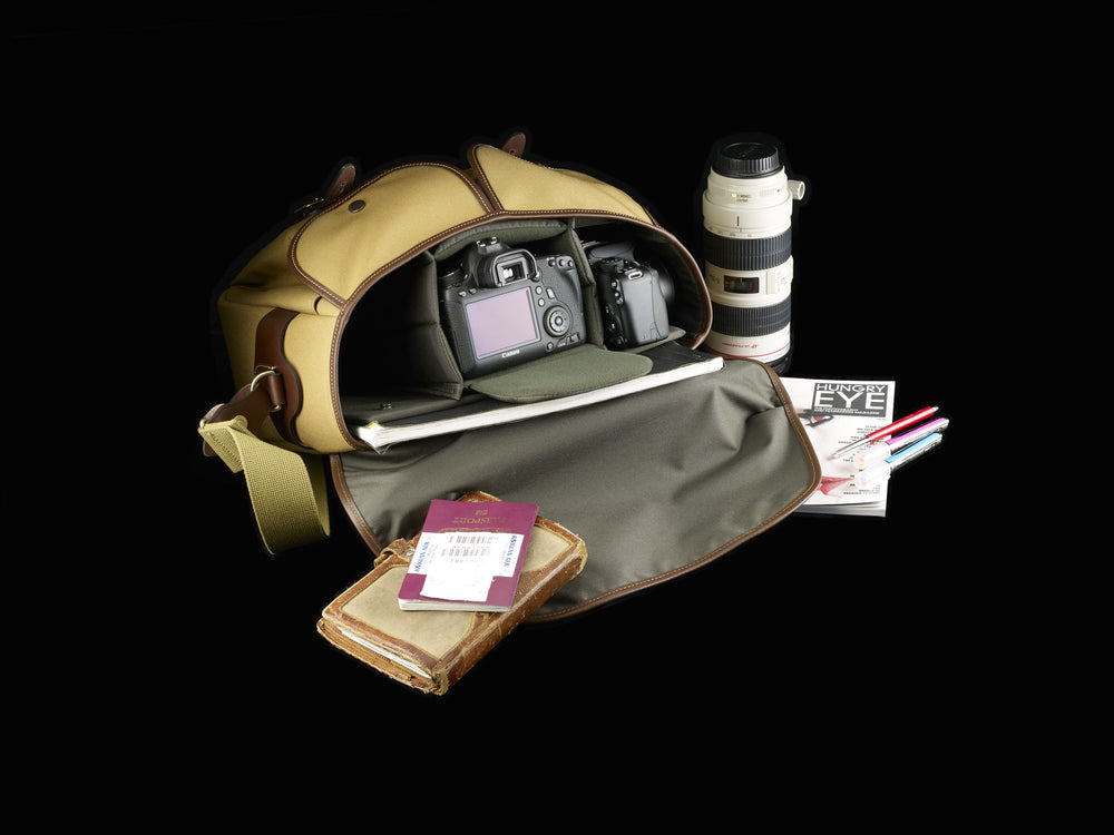 Billingham Hadley One Camera Bag - Khaki Canvas / Tan Leather-Camera Bags-Kudos Cameras
