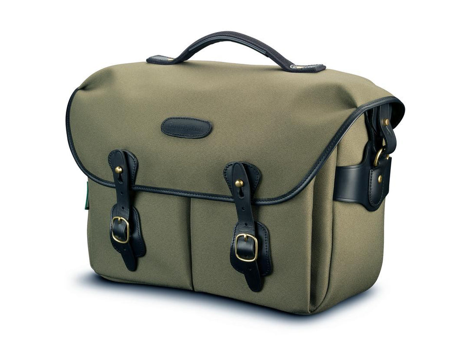 Billingham Hadley One Camera Bag - Sage FibreNyte / Black Leather-Camera Bags-Billingham