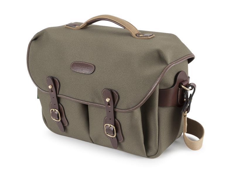 Billingham Hadley One Camera Bag - Sage FibreNyte / Chocolate Leather-Camera Bags-Billingham