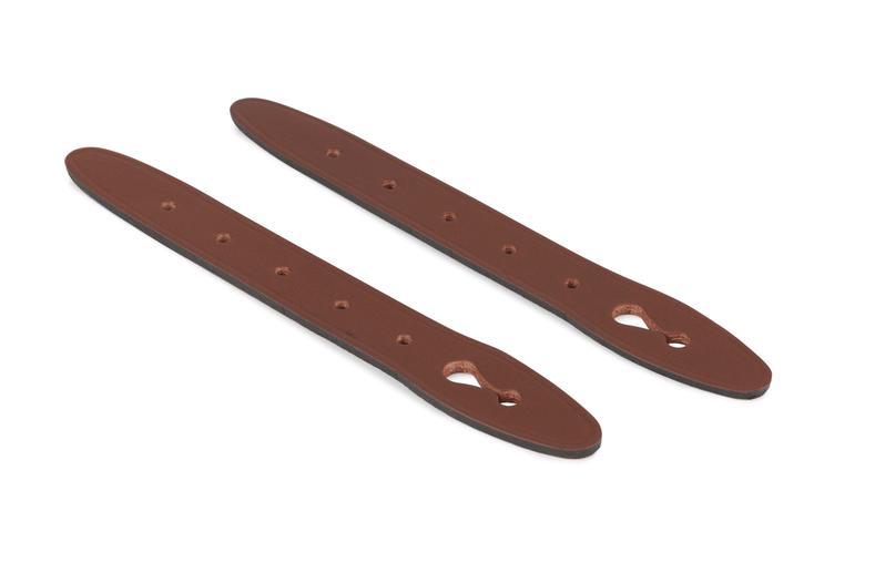 Billingham Hadley One (Pair) Front Straps - Tan Leather-Camera Bag Accessories-Kudos Cameras