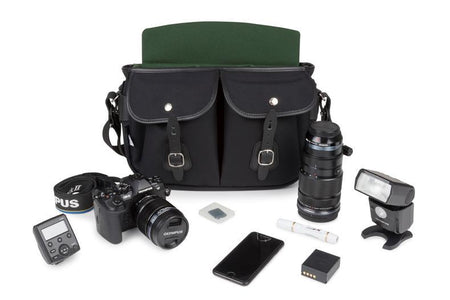 Billingham Hadley Pro 2020 Camera Bag - Black FibreNyte / Black Leather-Camera Bags-Kudos Cameras