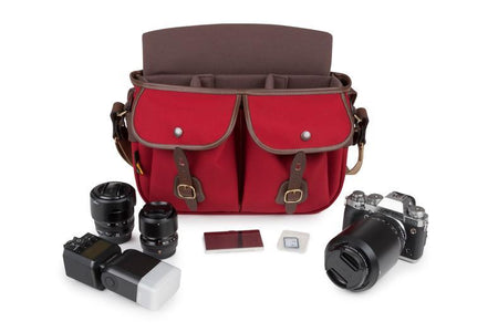 Billingham Hadley Pro 2020 Camera Bag - Burgundy Canvas / Chocolate Leather-Camera Bags-Kudos Cameras