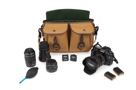 Billingham Hadley Pro 2020 Camera Bag - Khaki FibreNyte / Chocolate Leather-Camera Bags-Kudos Cameras