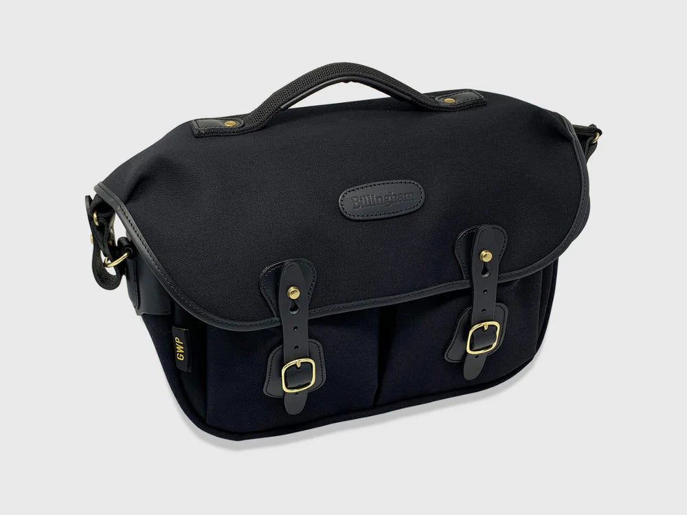 Billingham Hadley Pro 2020 Greg Williams X Edition Camera Bag - Black Canvas / Black Leather inc SP40 Shoulder Pad-Camera Bags-Kudos Cameras