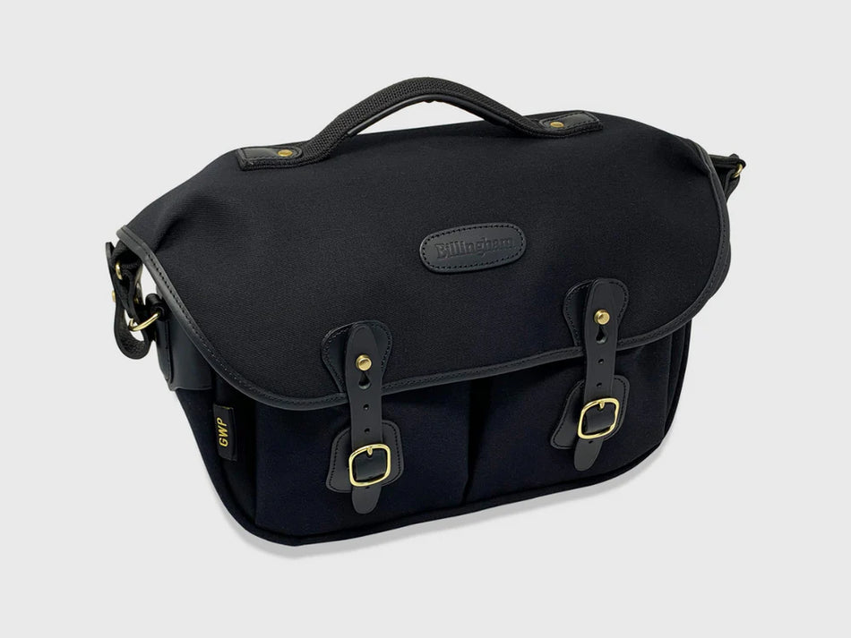 Billingham Hadley Pro 2020 Greg Williams X Edition Camera Bag - Black Canvas / Black Leather inc SP40 Shoulder Pad-Camera Bags-Kudos Cameras