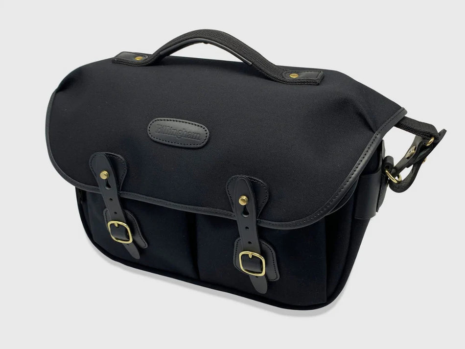 Billingham Hadley Pro 2020 Greg Williams X Edition Camera Bag - Black Canvas / Black Leather inc SP40 Shoulder Pad-Camera Bags-Kudos Cameras