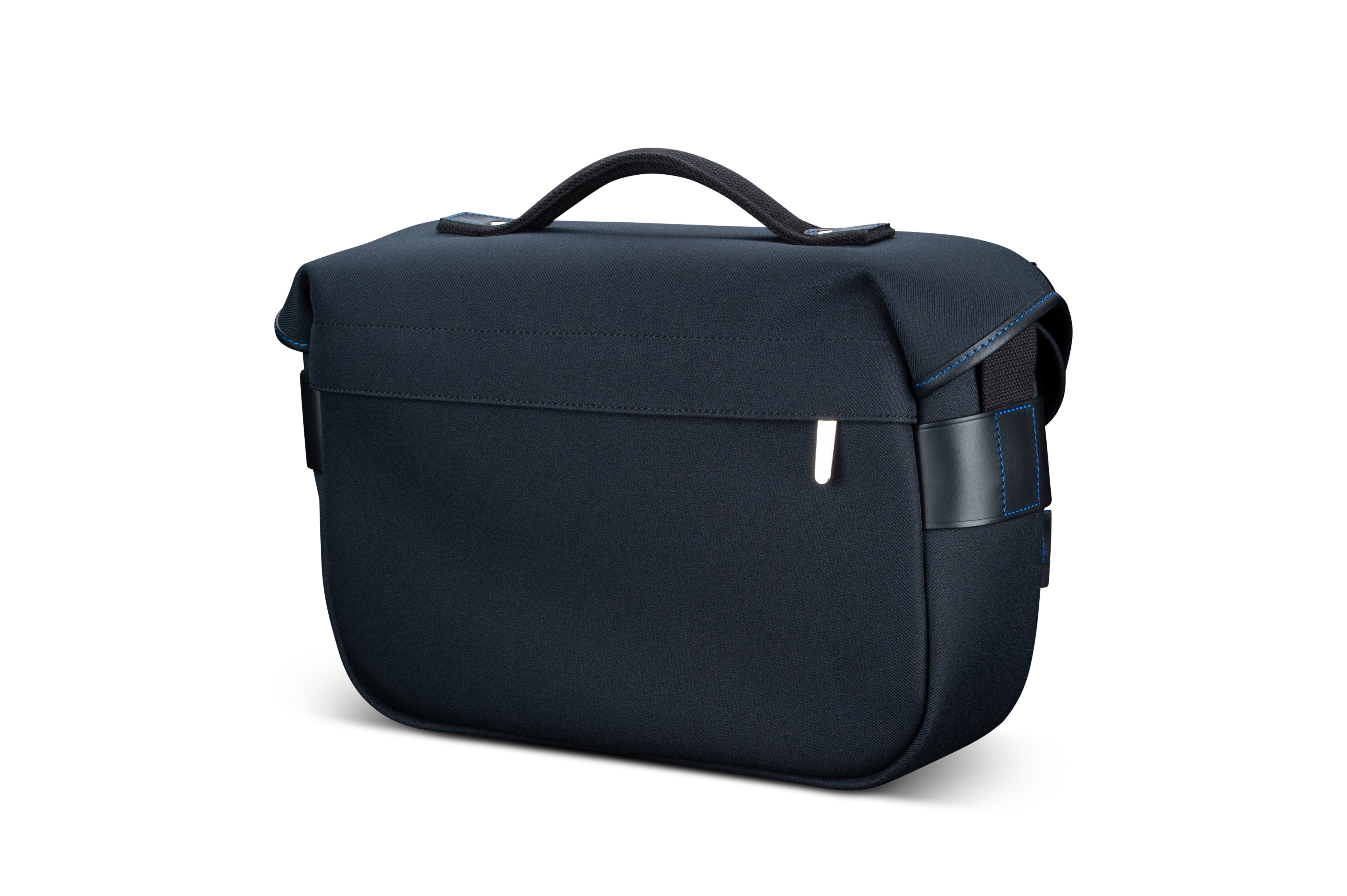 Billingham Hadley Pro Midnight Edition Camera Bag - Black FibreNyte / Black Leather / Blue Stitching inc SP15 Shoulder Pad-Camera Bags-Kudos Cameras