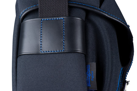 Billingham Hadley Pro Midnight Edition Camera Bag - Black FibreNyte / Black Leather / Blue Stitching inc SP15 Shoulder Pad-Camera Bags-Kudos Cameras